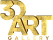 3D Art Gallery Logo